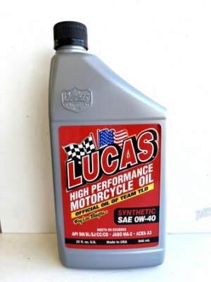 HIGH PERFORMANCE SYNTHETIC OIL 0W-40